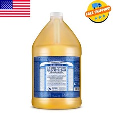 Pure-Castile Liquid Soap Peppermint 1 Gallon
