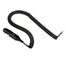 2 EA COILED POWER CORD for UNIDEN RADAR DETECTORS 12 FT LRD950 DFR8 DFR9 R7 R8