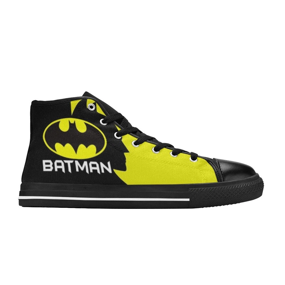Batman Sneakers Custom High Top Men's Canvas Athletic Shoes