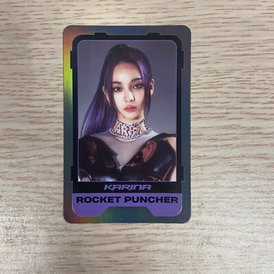 AESPA ALBUM GIRLS PHOTOCARD - CARD ALBUM GIRLS KARINA WINTER