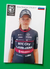 CYCLING PHOTO cyclist EMA STANCAR team BTC CITY LJUBLJANA U19-2017