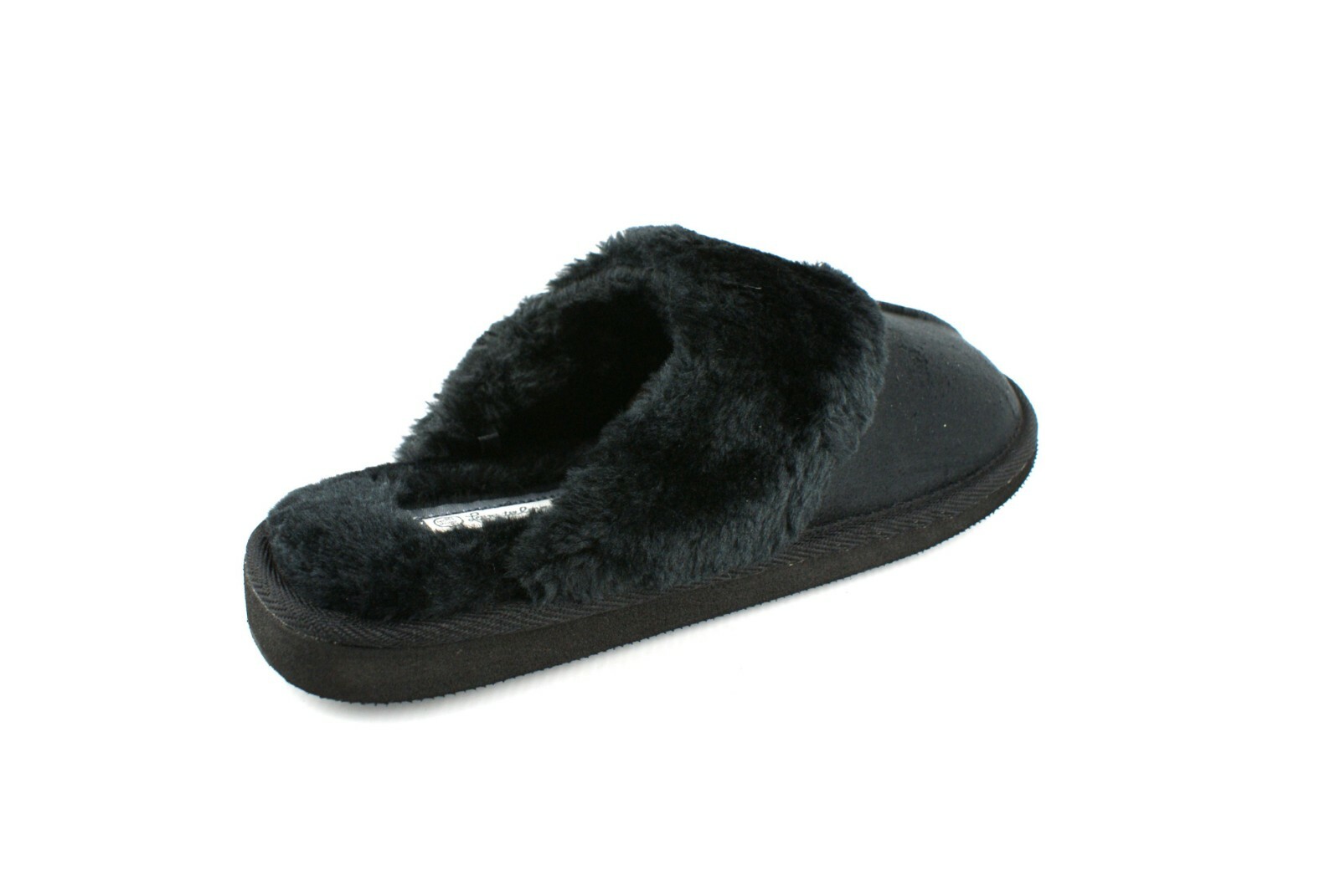 SAOLA SCARPE DA DONNA COMODE PANTOFOLE DA INTERNO CON SUOLA RIGIDA CALDA FODERATA IN PELLICCIA SINTETICA MISURA