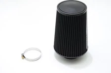 1320 Performance 4 inch Universal air filter cone reusable Tall version Black