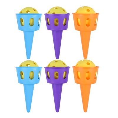 6 Pcs Sommer Strand Spielzeug Paddle Hof Pong Spiel Fangen Spiel