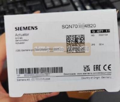 One Siemens Damper actuator SQN70.424B20 New