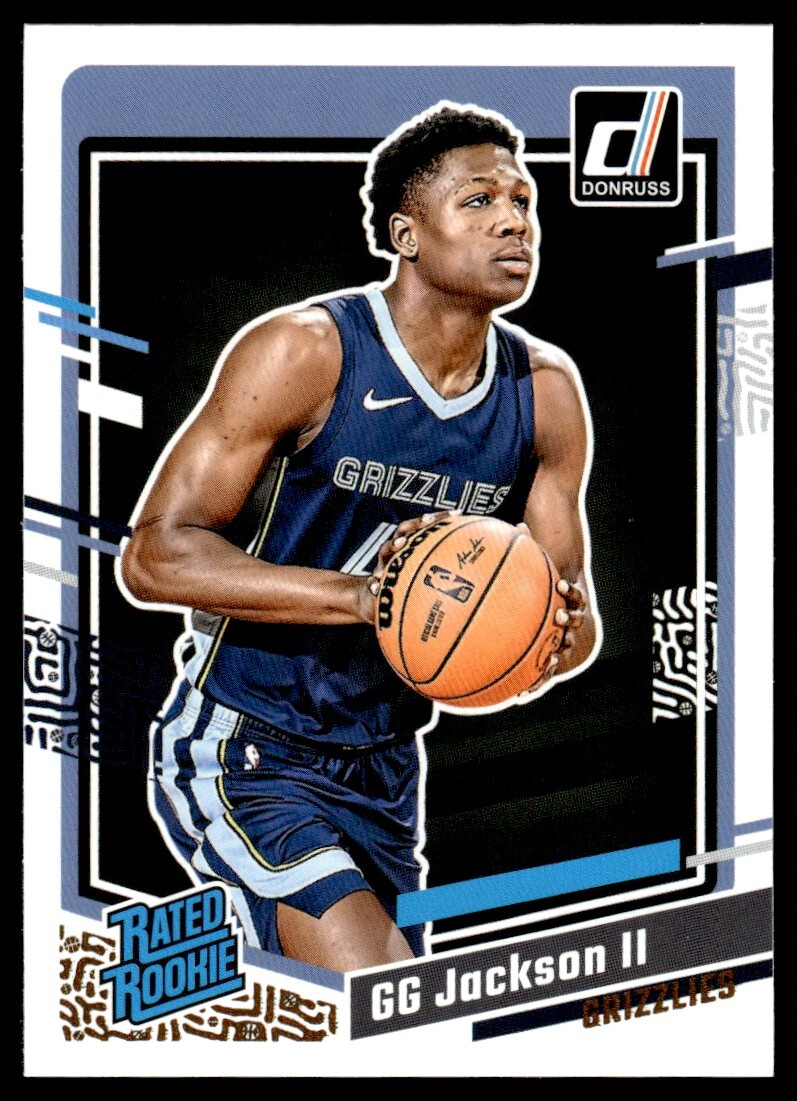 2023-24 PANINI PRIZM NBA GG Jackson II RC #179 recrue grizzlies de