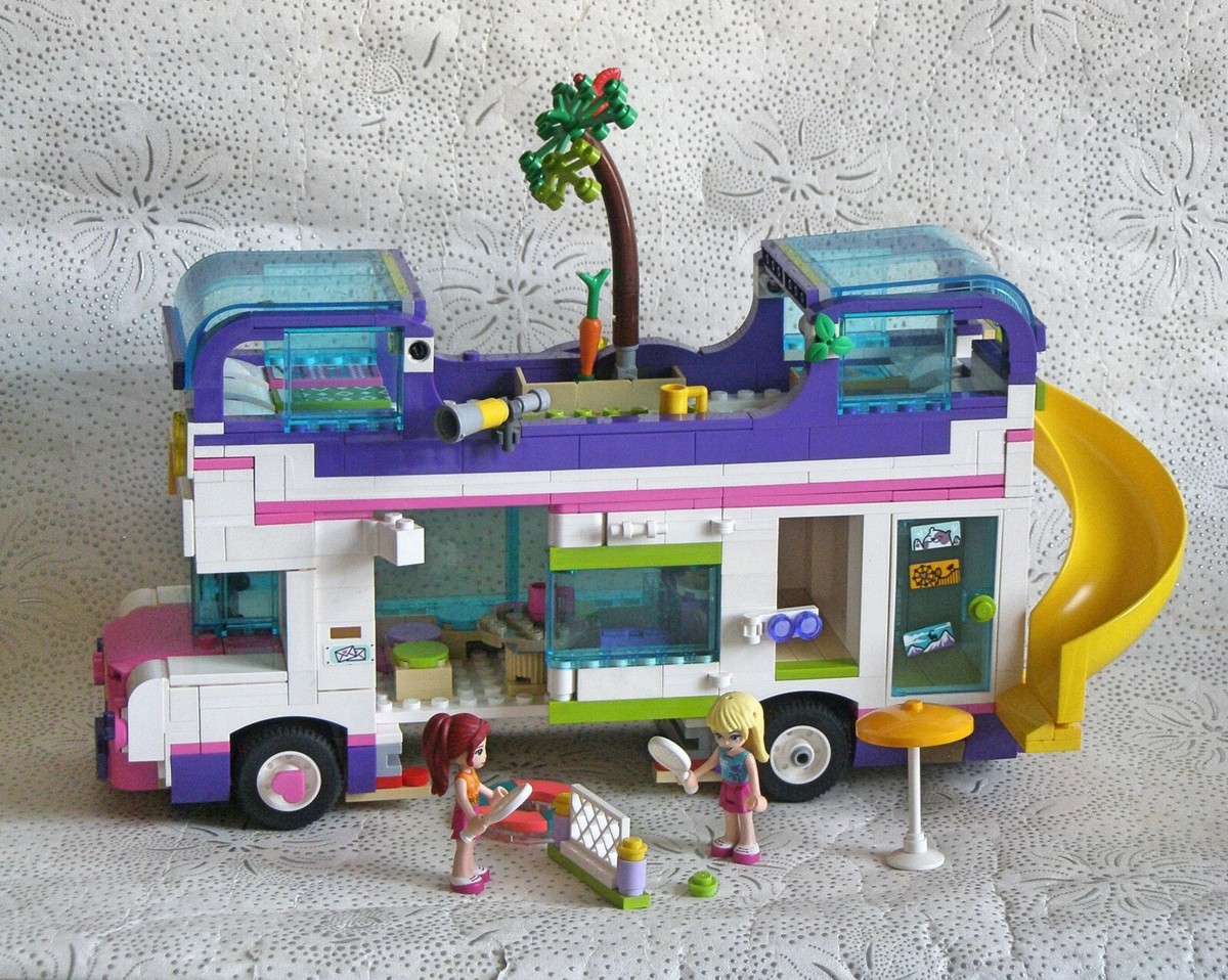 GENUINE LEGO FRIENDS SET 41395 FRIENDSHIP BUS-LARGE SET INCOMPLETE