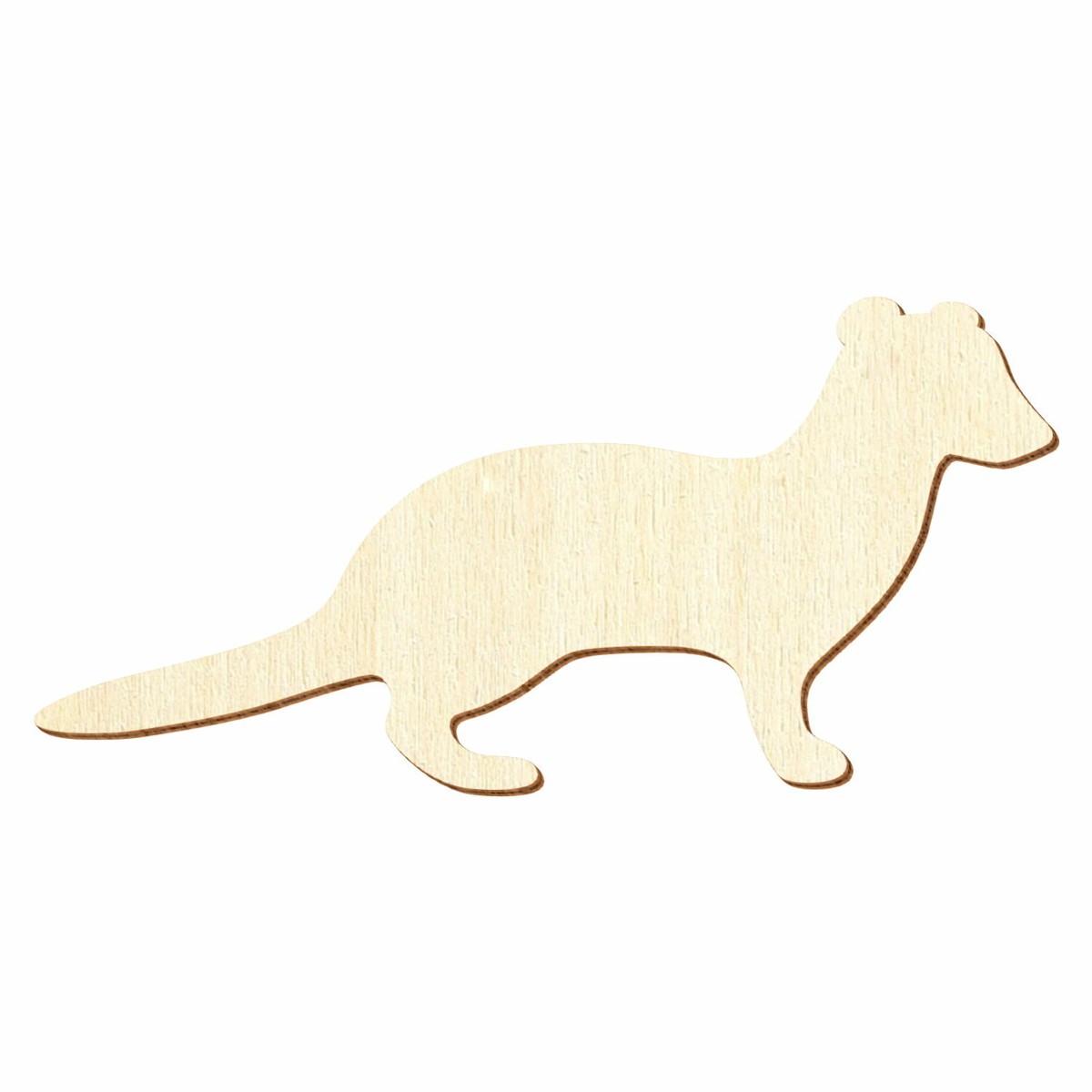 Holz Grashüpfer Bastelset - 10 Stück Laserschnitt Deko Figuren Zum Bemalen