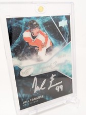 Joel Farabee 2019-20 UD Ice Super Script /49 SS-JF
