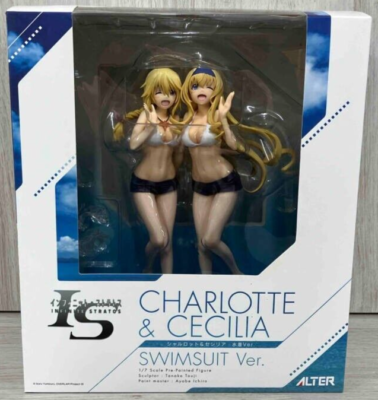 W/Box IS Infinite Stratos Charlotte & Cecilia Swimsuit ver. 1:7