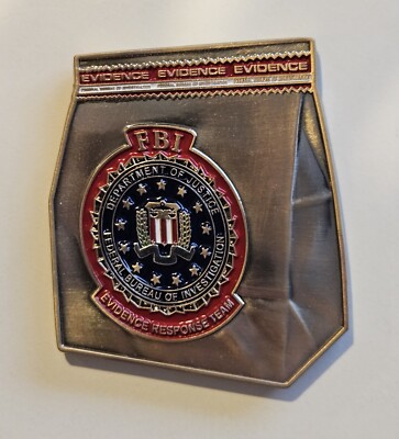 DOJ-FBI Evidence Response Team Evidence Bag- Uniquely Shaped Challenge ...