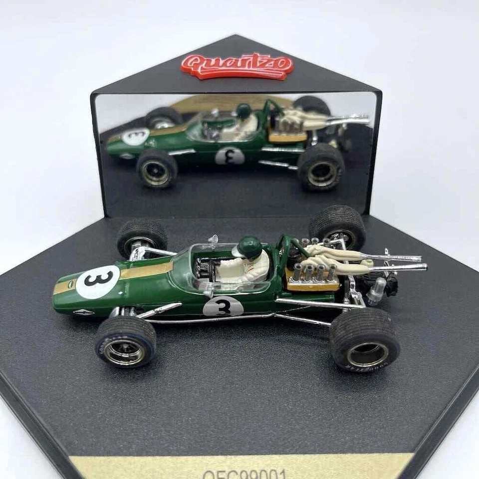 Modellino F1 Quartzo Brabham Repco BT24 Monaco GP 1968 #3 Jochen Rindt - Immagine 4 di 4