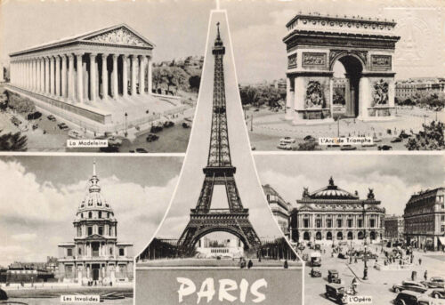 Frankreich - Paris - Eiffelturm, Ansichtskarte gelaufen 1966 - Picture 1 of 2