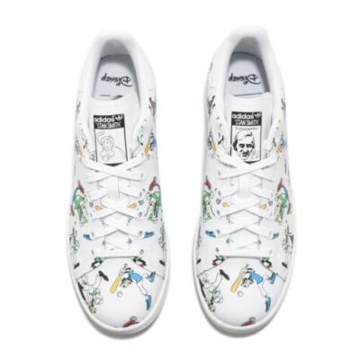 NEW ADIDAS Originals Stan Smith Disney Goofy White Men 9