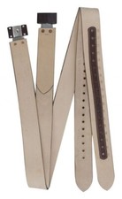 REPLACEMENT Western STIRRUP LEATHERS Natural Roughout 1/4" Thick 2.5" W x 68  L