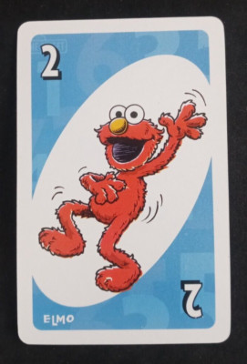 2004 UNO Sesame Street 35Th Special Edition Card Blue Elmo #2 | eBay
