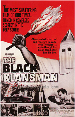 THE BLACK KLANSMAN Movie POSTER 27x40 Richard Gilden Rima Kutner Harry Lovejoy