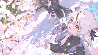 Anime blue archive sunohara kokona shun cherry blossom Play Gaming Mat Desk