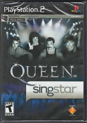 SingStar Queen (Game Only) PS2 (Brand New Factory Sealed US Version) Playstation