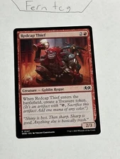 Magic the Gathering Redcap Thief Common NM Wilds of Eldraine Ships Same Day