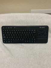 Logitech K400R Wireless Touch Keyboard with Touchpad Black - No Receiver/Adapter