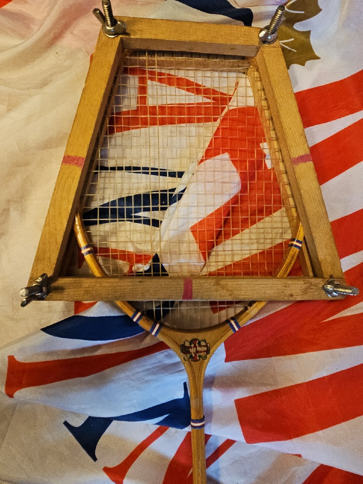 Vintage Spalding Badminton Racket eBay
