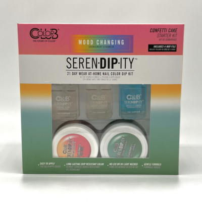 Color Club - Serendipity - 21 Day Wear - Confetti Cake Starter Kit - 6 Pieces 