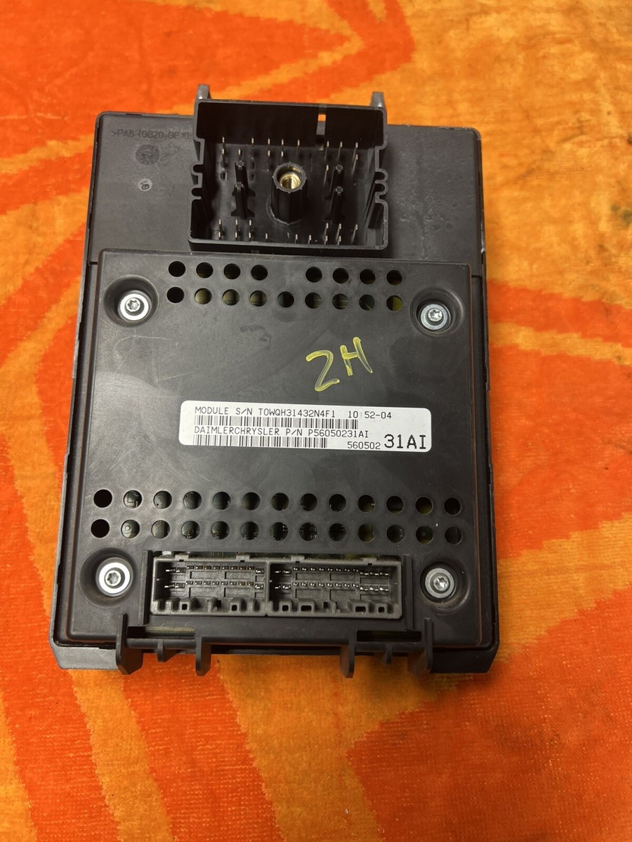 2004 jeep grand cherokee WJ 4.0L body control module BCM