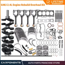 GDI 2.4L G4KJ Engine Rebuild Overhaul Kit for Hyundai Sonata Kia Optima Sorento