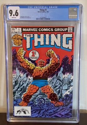 THING #1 Origin & History BEN GRIMM Fantastic Four 1983 CGC NM+ 9.6
