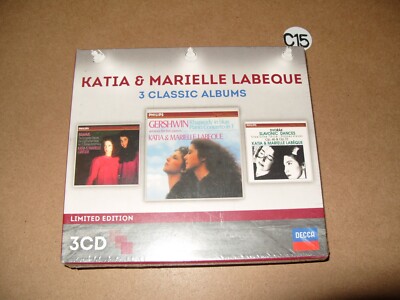 Katia & Marielle Labeque  Three Classic Albums 3 cd Digipak Set New & Sealed