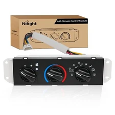 Nilight A/C Heater Climate Control Module Switch Panel for Wrangler TJ 1999-2004
