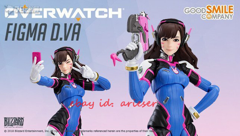 Hot New Perfect Max Figma Series NO：408 D.Va Action Figures