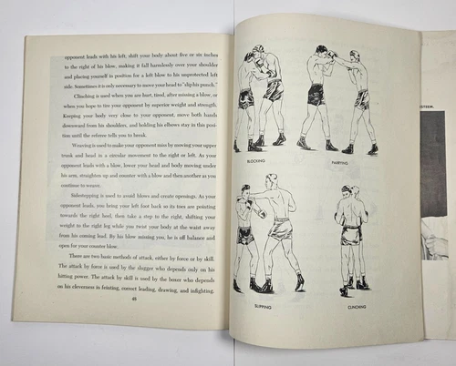 1948 Joe Louis How to Box Book David McKay Company IBHOF The Brown Bomber Boxing - 画像13/21