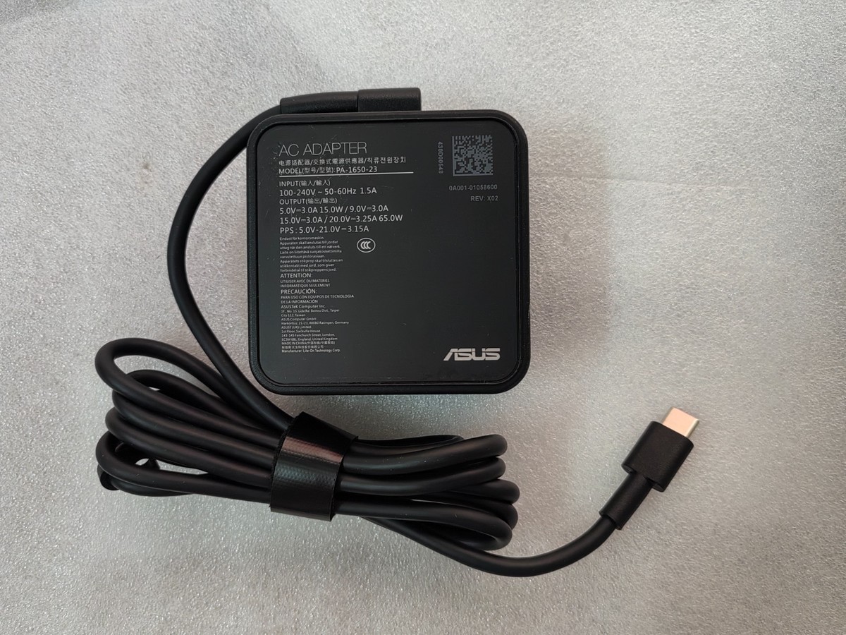 PA-1650-23 For ASUS Vivobook 14 X1407CA 20V 3.25A TYPE-C 65W AC