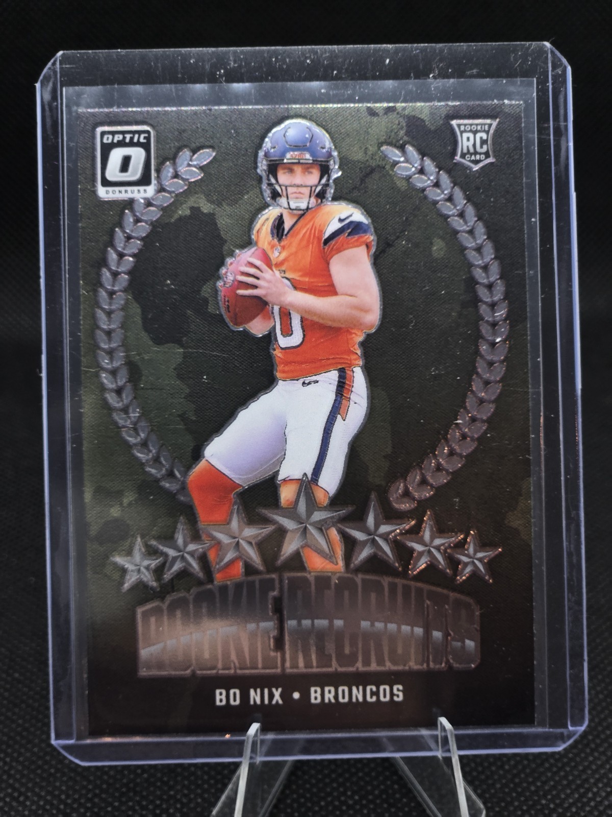 2024 Panini Donruss Optic - Rookie Recruits Bo Nix #4 (RC)