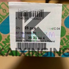 25PCS/Box New for Phoenix Contact 3035344 Grounding Terminal ST 16-TWIN-PE