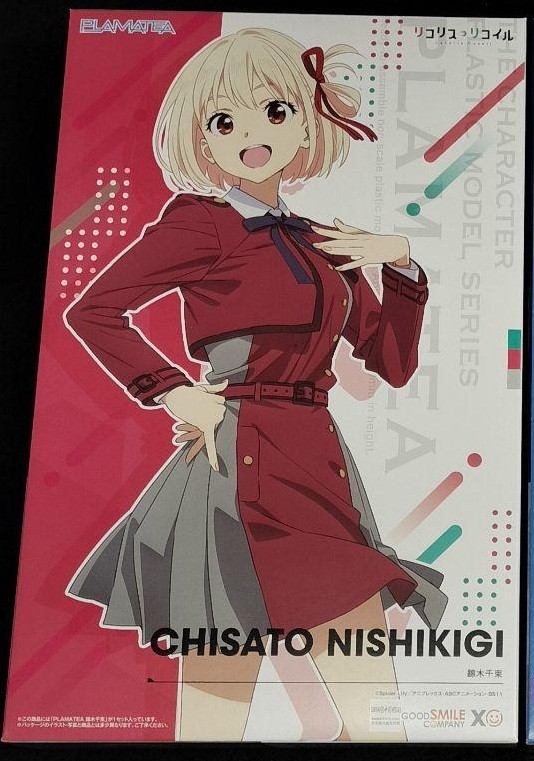 PLAMATEA Lycoris Recoil Nishikigi Chisato Plastic Model kit Good