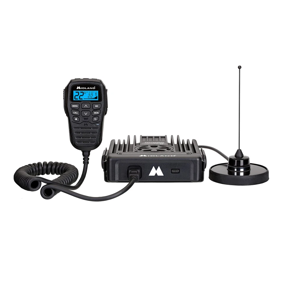 Radio bidireccional Midland MXT575 MicroMobile GMRS Foto 2 de 4