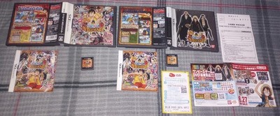 One Piece Gigant Battle! 1 Nintendo DS NDS Japanese. Cover Art Variant. Lot Of 2