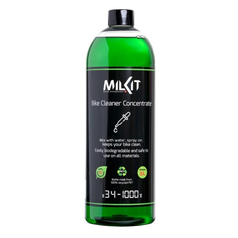 Экологичный концентрат для чистки велосипедов MilKit - Биоразлагаемый, швейцарский