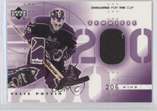 2001-02 Upper Deck Challenge for the Cup Terrific 200 Felix Potvin #T-FP 0v1