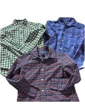 Polo Ralph Lauren Cotton Boys Dress Shirts Button Bundle Of Three Size 6