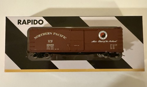 Coche de carga Rapido HO NP Northern Pacific #10080 "Main Street..." (1951) 130008-5 | Zustand: Used