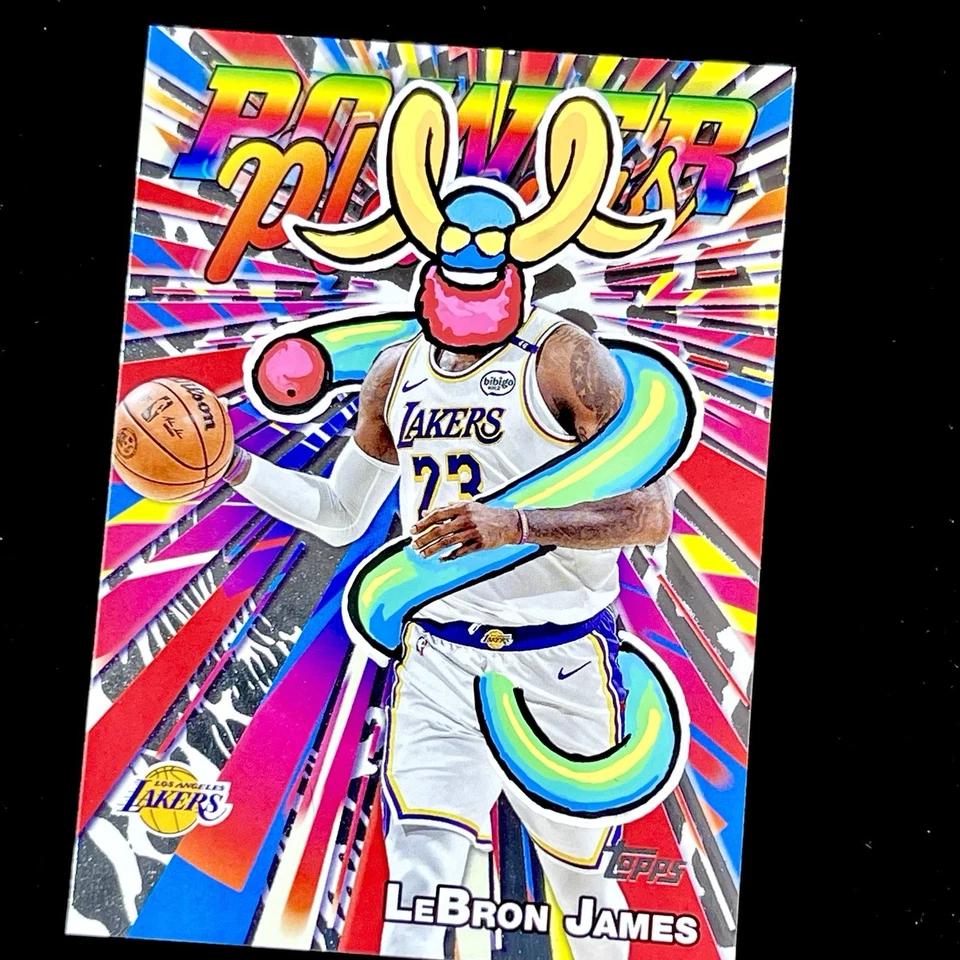 1/1 LEBRON JAMES 🔥 2025 TOPPS POWER PLAYERS SSP 🔥 NEW PENINI: ONE OF ONE ART - Image 3 of 4