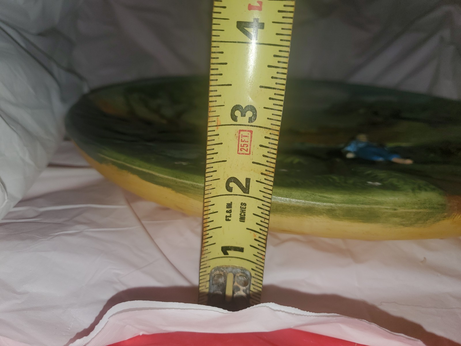 Vintage Boy and a Dog 3D Wall Art Plate By BJU 1980 USA 1972 Byron Molds 