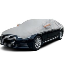Half Car Cover Top For Large Uv Protection Roof Windshield Sun Shade Sedan L
