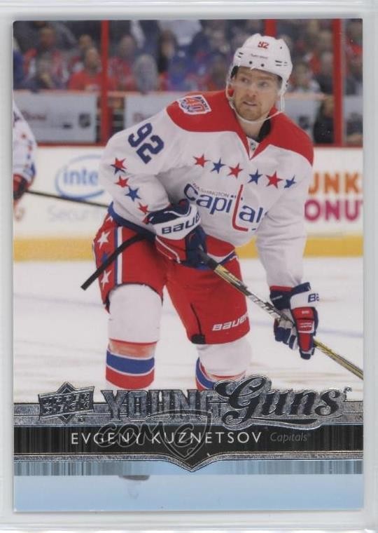 2014-15 Upper Deck Young Guns Evgeny Kuznetsov #248 6v3