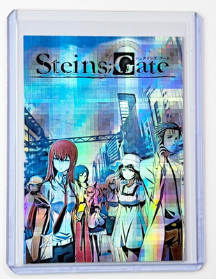 Steins;Gate Limited Edition Artist Signed  Anime Classic  Refractor Card 1/1