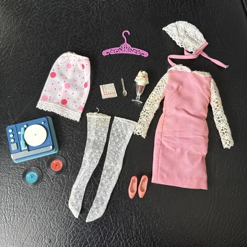 Vintage 1966 Mattel Francie Clothing #1257 DANCE PARTY Original Complete VGUC